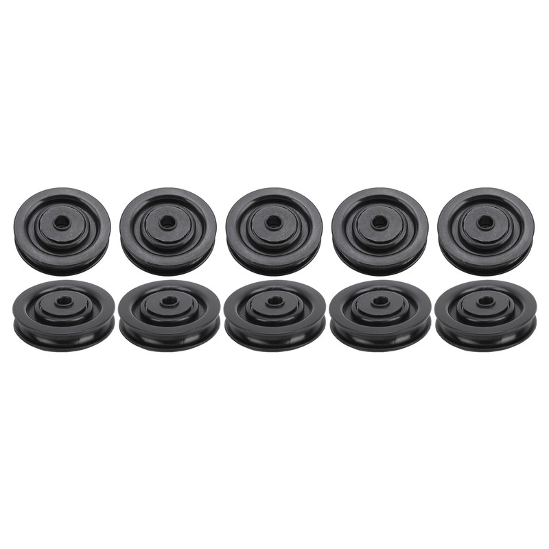10Pcs Universal Pulley Wheel Fitness Hoisting Equipment Accessories Nylon Bearing