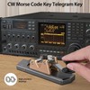 PUTIKEEG Amateur Radio Keys, Morse Signal, Practice Machine, Aluminum Alloy,