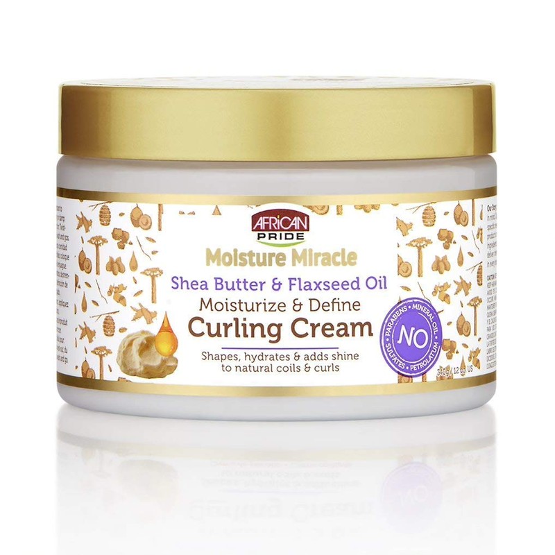 African Pride Moisture Miracle Set - Leave-in Conditioner, Curling Cream,