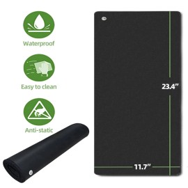 Couslewi Grounding Mat Kit (2 Packs), 2 Grounding Pads with 2 Grounding Cables and 2 G