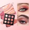 Paleta Sombras Ojos Mopoyat 18 Tonos Brillante Hipoalergénico Impermeable