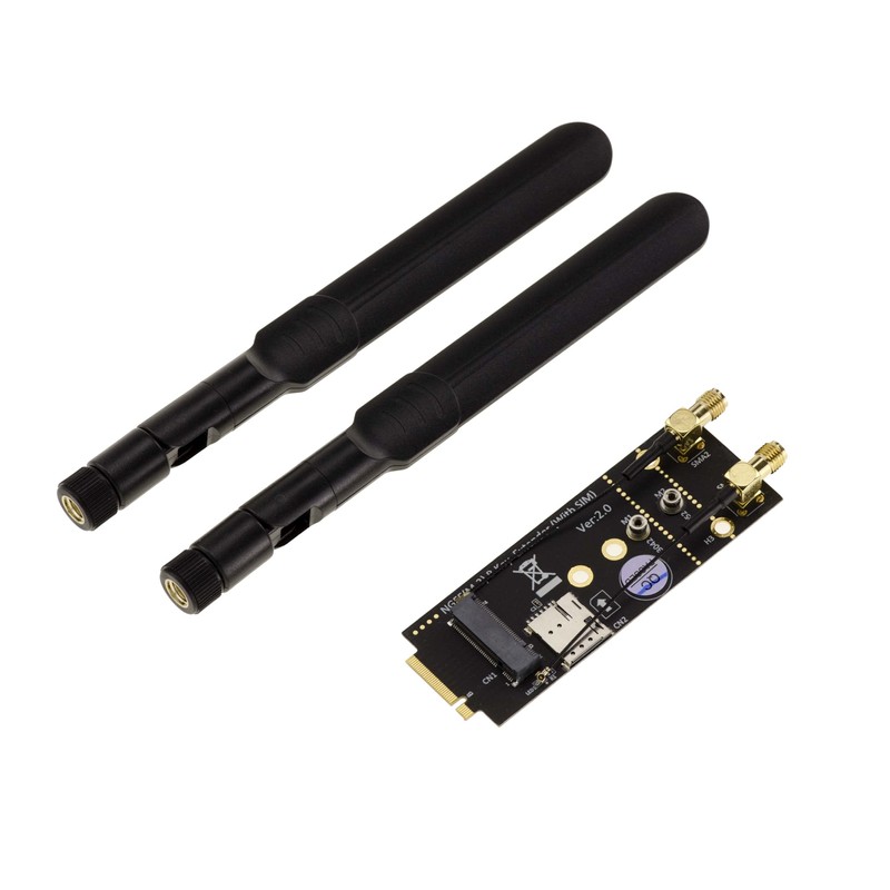 Kalea-INFORMATIQUE Adapter Extender M2 Bkey + SIM to M.2 B