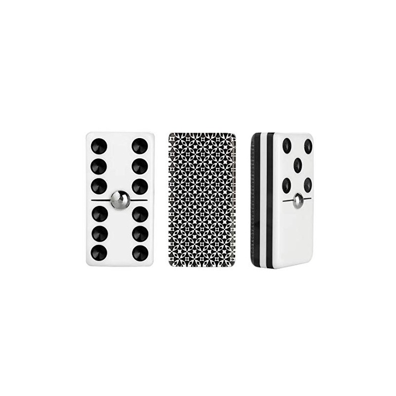Domino Ingles 5 Capas Baraja Plata