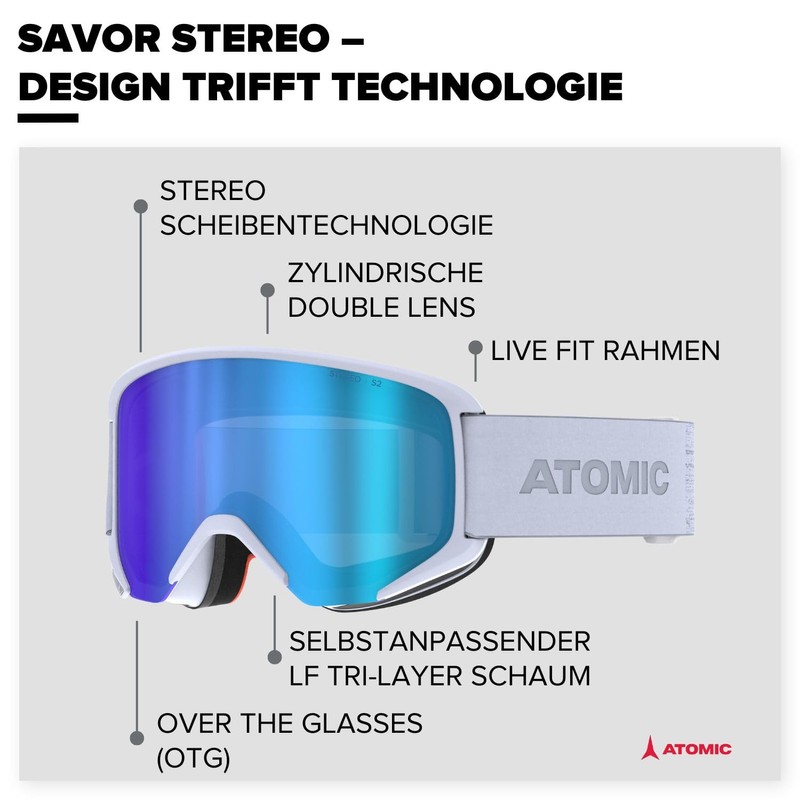 Atomic Savor Stereo Light Grey