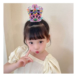 Tk Toy Tiara Diadema Diy Princesa Reina Juguete Disfraz Pedreria