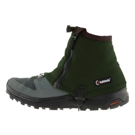 Kahtoola RENAgaiter Low Gaiters for Hiking, Mountaineering, Trail Running, Shoe & Boot Protection in Mud, Snow & Ice - Evergreen - X-Small