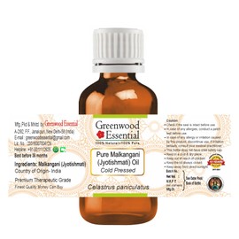 Greenwood Essential Pure Jyotishmati Oil 15ml (0.50 oz)
