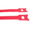 750 x Velcro Cable Ties 200 x 25 mm Red