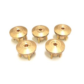 Southeastern 5 Pack Swimming Pool Brass Wood Deck Anchor for Pool Safety Cover