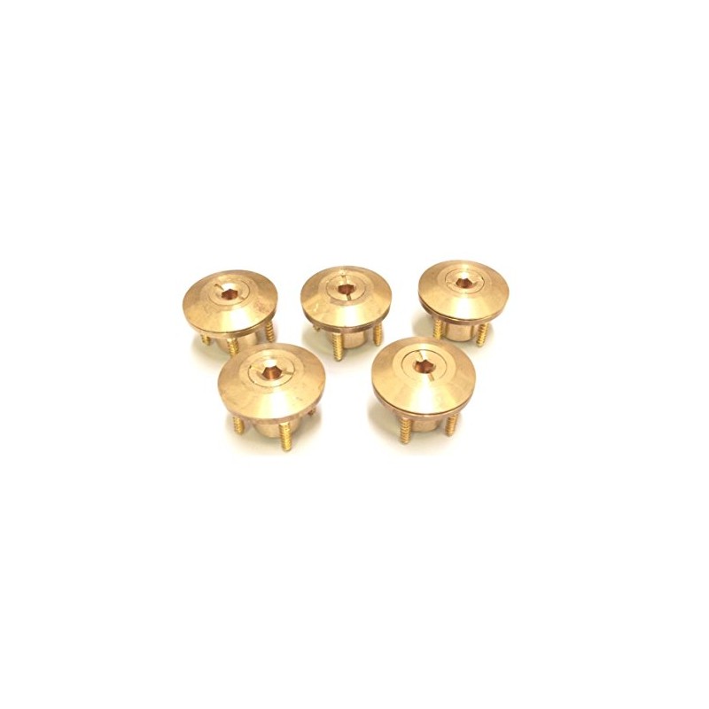 Southeastern 5 Pack Swimming Pool Brass Wood Deck Anchor for