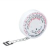 Body Measure Tape - Index Round Fat Measurement Fitness Measuring