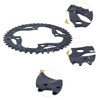 Ausi 3pcs Bicycle Chainrings 22/32/44T Speed Crankset Chain Ring Set