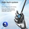 HOTUT Automatic Folding Rain Umbrella, Windproof Folding Travel Umbrella Compact