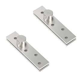 2 Kits of 270 Degree Door Pivot Hinge,Heavy Duty Concealed Rotating Door Hinge,Stainless Steel 270 Degree Spindle,Stainless Steel Window Door Fittings 99 * 24mm