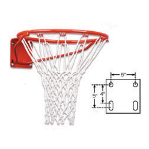 First Team FT170 Heavy Duty Front Mount Fixed Basketball Rim