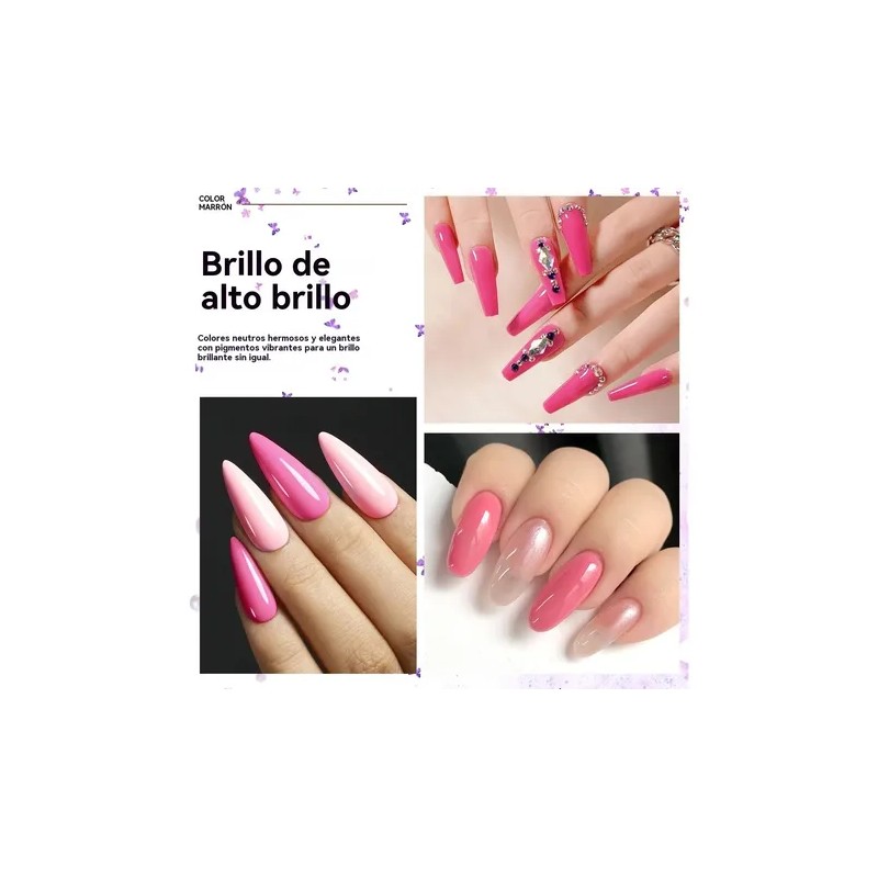 Kit De 21 Esmaltes De Uñas En Gel Tools De