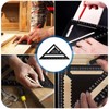 2 Pcs Rafter Square Metric, 12 inch & 7 inch