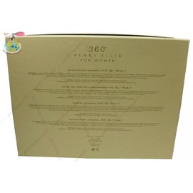 360 PERRY ELLIS BY PERRY ELLIS 4PCS GIFT SET 3.4 OZ FOR WOMEN NEW IN GIFT BOX