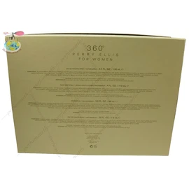 360 PERRY ELLIS BY PERRY ELLIS 4PCS GIFT SET 3.4 OZ FOR WOMEN NEW IN GIFT BOX