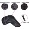 Scott Edward 11PCS Wedge Iron Golf Headcover Set PU Waterproof