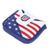 PU Waterproof Mallet Putter Cover, Golf Putter Head Cover with