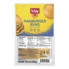 Schar Gluten Free Hamburger Buns, 10.6oz Bag (Pack of 2)