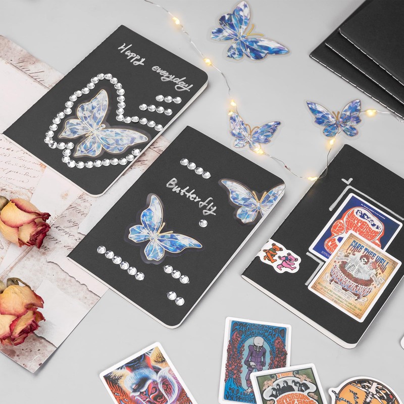 Mini Pocket Notebooks Bulk 3.5 x 5.5 Inches 12 Pack