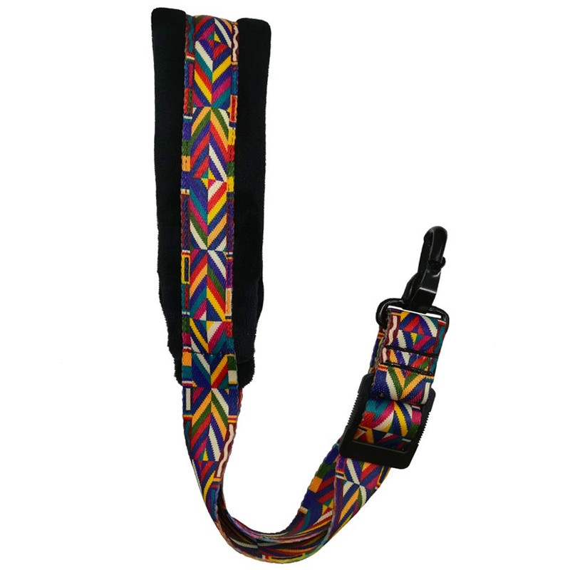 Saxophone Strap Rainbow Style Soft Padded Alto Tenor Bari Soprano