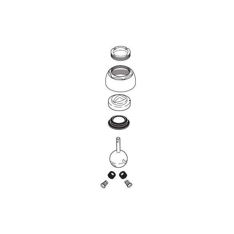 Peerless Faucet RP44123SS Ball, Seats, Springs, Cam, Cap, Adjusting Ring