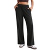 CRZ YOGA Comfy Ribbed Sweatpants Women 30.5'' Wide Leg Casual