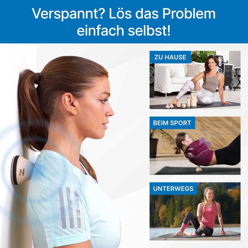 ARTZT vitality Trigger Point Pusher - Sustainably Made Pain Squeezer