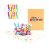 3D Pop Up Greeting Card; Suitable for Boys, Girls, Parents,