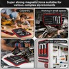 Magnetic Tool Mat Set for Mechanics, Flexible Heavy Duty Magnetic