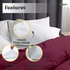EGYPTO Polycotton Wine Single Duvet Cover Set - Soft, Breathable