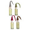 set/4 Santa wine toppers