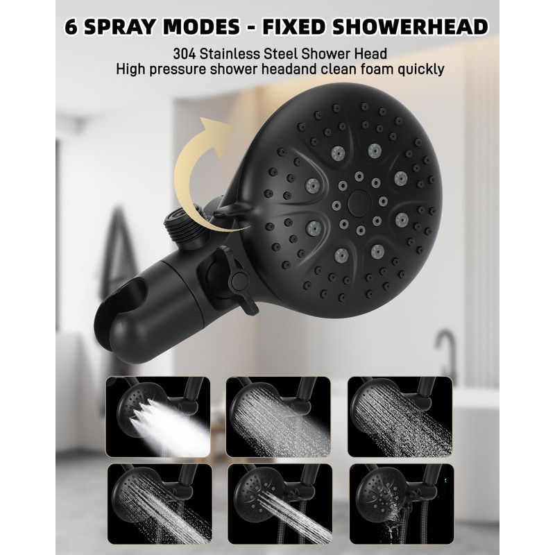 Replacement for Moen Shower Trim Kit, Dual Shower Faucet Combo