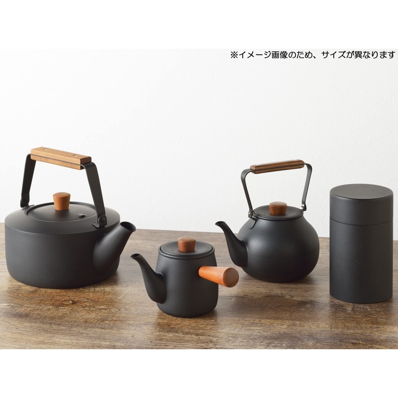 Miyazaki Seisakusho CHA-8 Tea Caddy (Small) Kuroiro Tea Caddy
