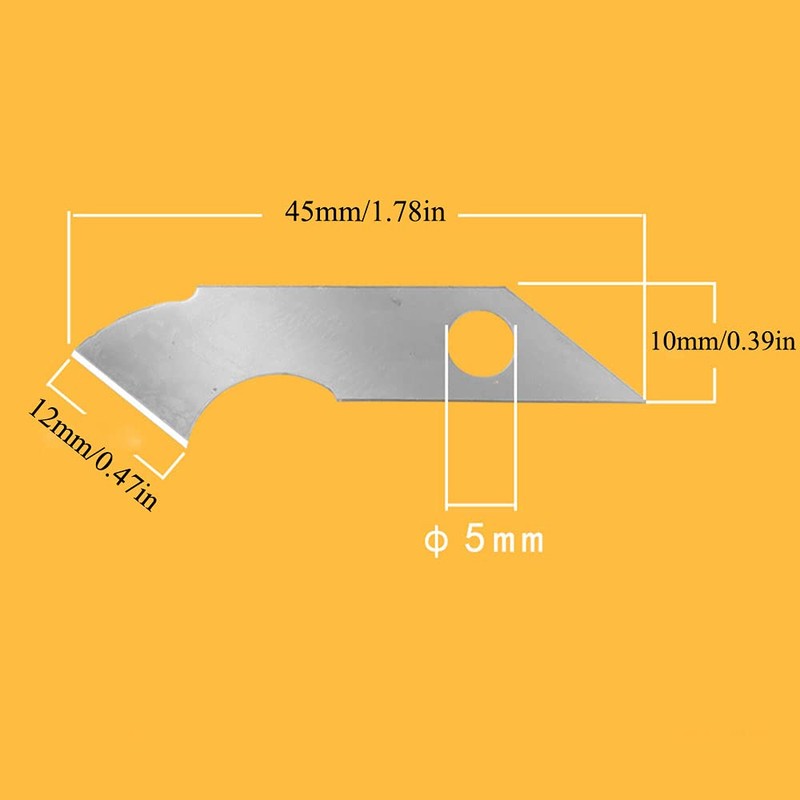 PZRT Hook Knife PVC Acrylic Board Plastic Plexiglass Hook Knife