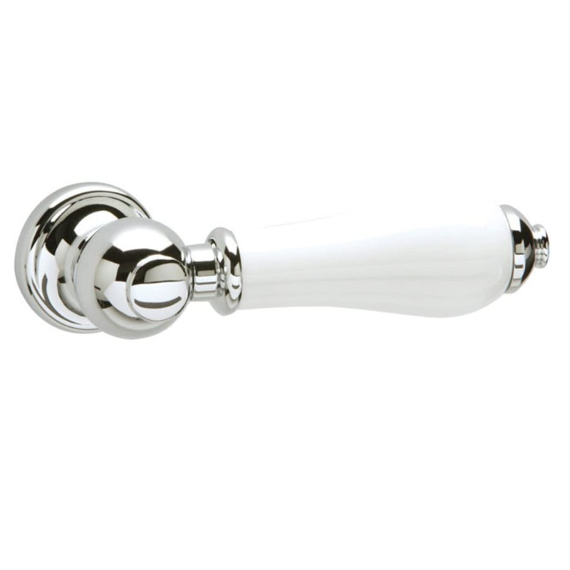 Taps2Traps 3/8" Small Bore Traditional Victorian Ceramic Toilet Cistern Lever