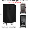 40-inch Vertical Smoker Cover, Compatible with Most of Vertical Smoker