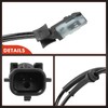 Frankberg 2 x ABS Sensor 2-Pin Front Axle Compatible with