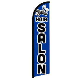 Unbranded Hair Salon Windless Swooper Flag Beauty Services