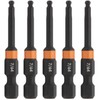 Ball-End Hex 7/64" Impact Driver Bit - Railer Allen Wrench
