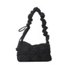 TQUXNGA Pleated Shoulder Bag, Underarm Shoulder Bag, Quilted Handbag Purse,