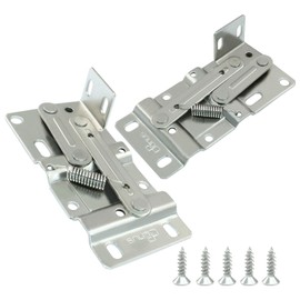 vibedor 1 Pair Tip Out Tray Hinges, Scissor Hinge Kitchen Cabinet Door Hinges for Bathroom Cabinet Organizer or Kitchen Sink