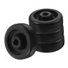 Ciieeo 4pcs Gym Replacement Pulley Wheels for Treadmill and Bike