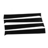 4pcs Black Pillar Posts Door Trim B Pillar Posts Door