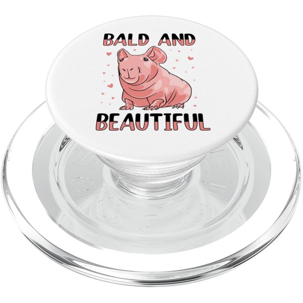 Hairless Guinea Pig Skinny Pig Owner Cavy Rodent Pet PopSockets