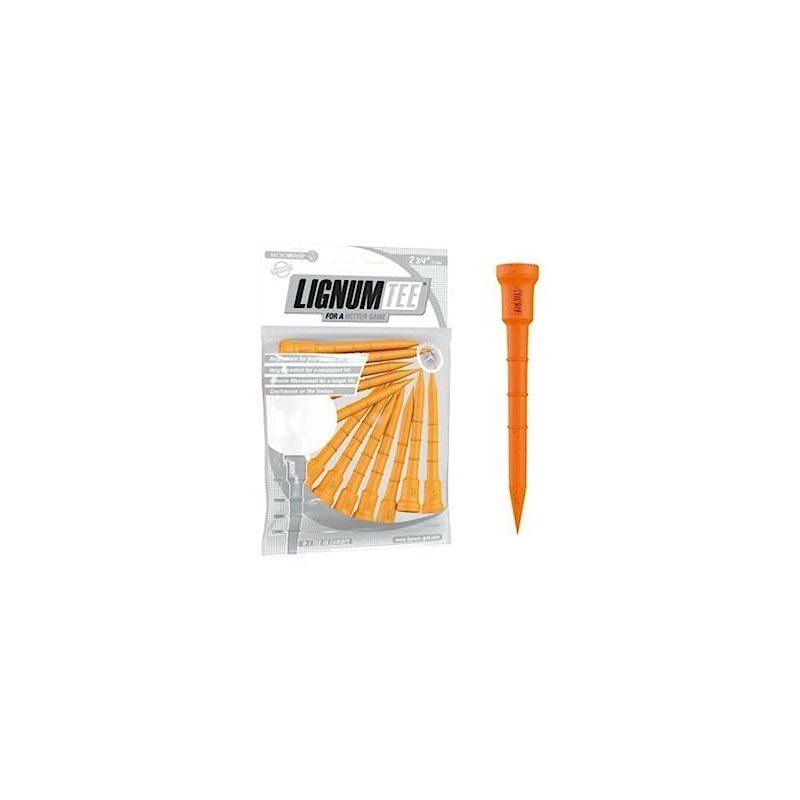 Longridge Golf-Tees mit Holzringsystem (12 Stück)