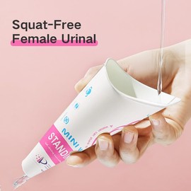 2XK-NOV Disposable Urinal for Women, Portable Urinal for Women Standing Up to Pee, Paper Female Urination Device for Travel，Camping, Outdoor, Pregnant Women and the Elderly (50)